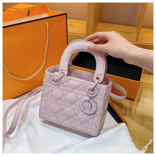 Frosted PU Handbag Compact Small Fashion Crossbody Bag Shoulder Bags