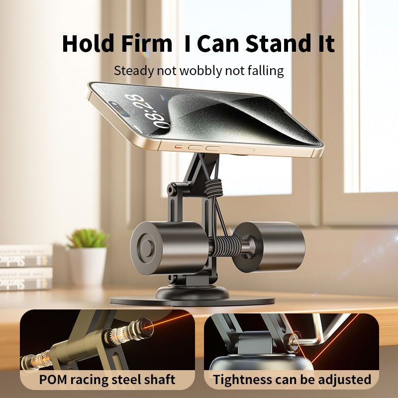 360 Degree Universal Magnetic Phone Holder Magsafe Secure Grip Dashboard Mount