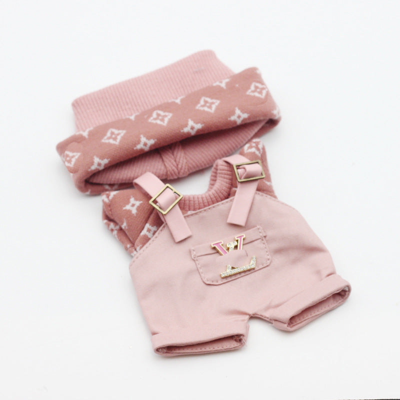 Cotton Knit Outfits For 17cm Labubu Doll Dolls 1st 2nd Gen Doll Accessories