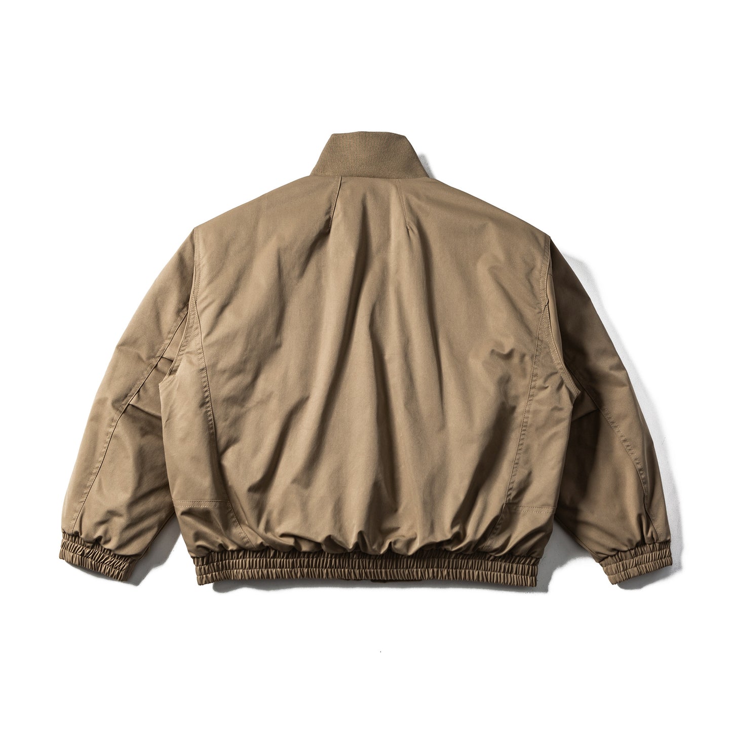 Winter-Ready Stand Collar Jacket Fleece Lining Utility Pockets Front Zip Closure