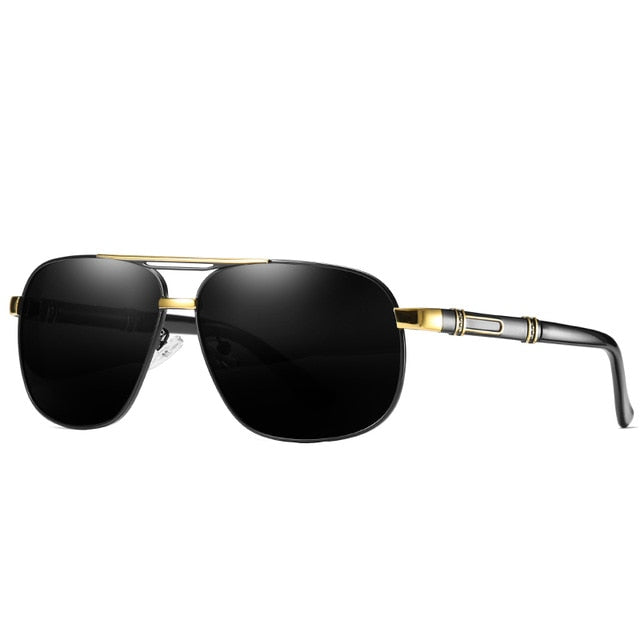 Men's Polarized Alloy Frame Driving Sunglasses UV400 Premium Sports Eyewear