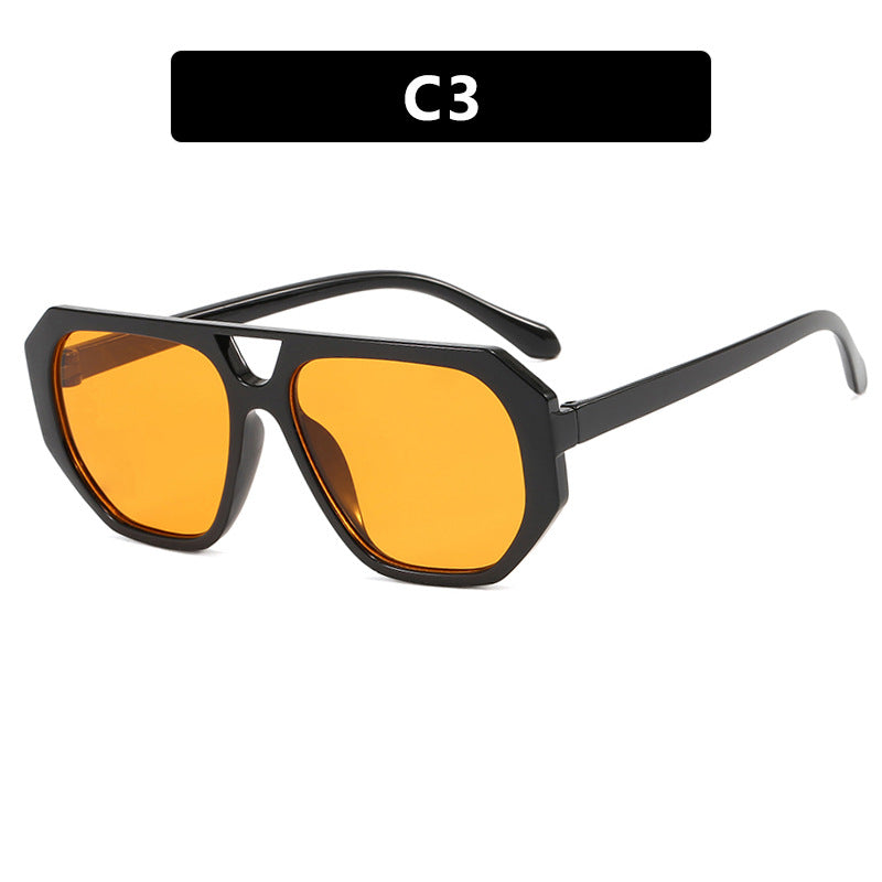 Instagram Trend Sunglasses Hip Hop Street Photography UV400 Lens Fashion Accessory