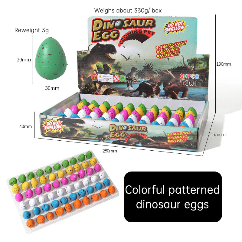 Dinosaur Egg Hatchable Toy Water Expansion Simulation Learning Gift for Children