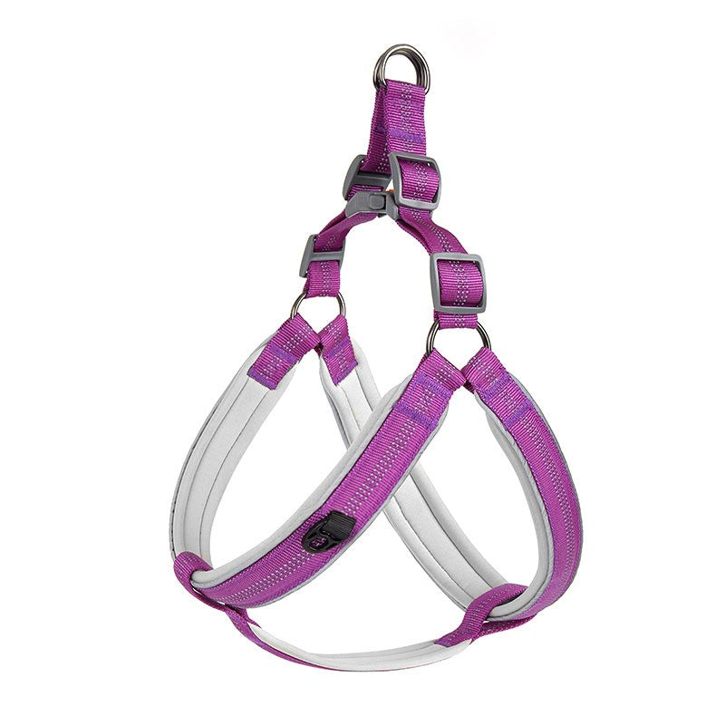 Durable Reflective Dog Harness Adjustable Chest Strap for Medium & Large Dogs