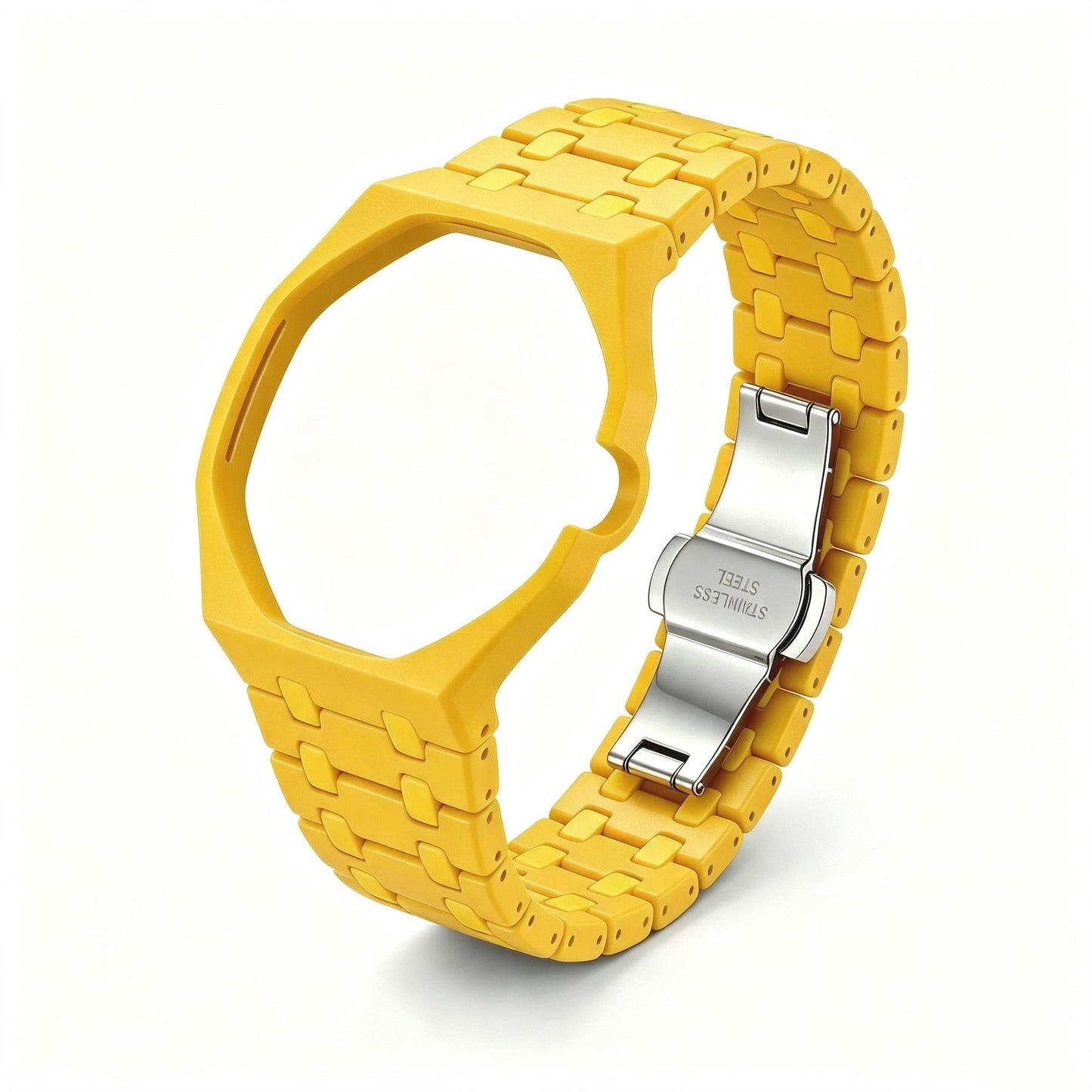 Fits AP x Swatch Royal Pop Watch Case Strap Band Mod Kit Octagonal Strip