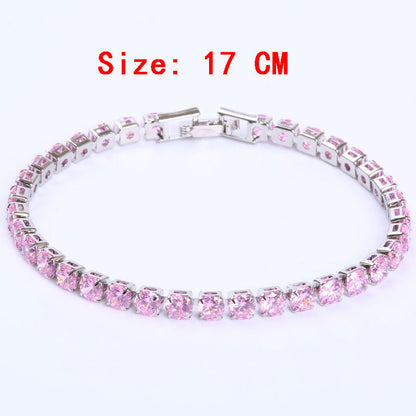 Men's Hip Hop Bracelet Jewelry Micro-set Zircon Bracelet Women