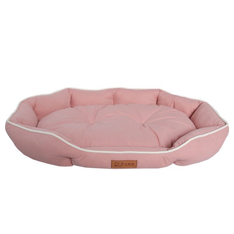 Extra Large Dog Bed Cushion | Shiba Inu Comfort Sleep Mat | Suede Texture Fabric