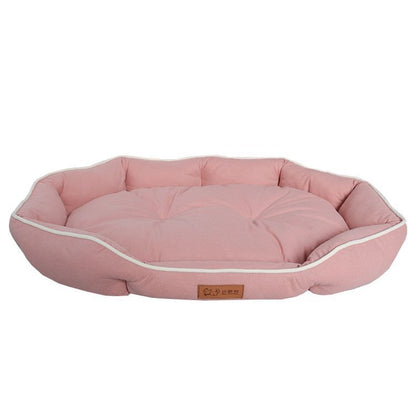 Extra Large Dog Bed Cushion | Shiba Inu Comfort Sleep Mat | Suede Texture Fabric