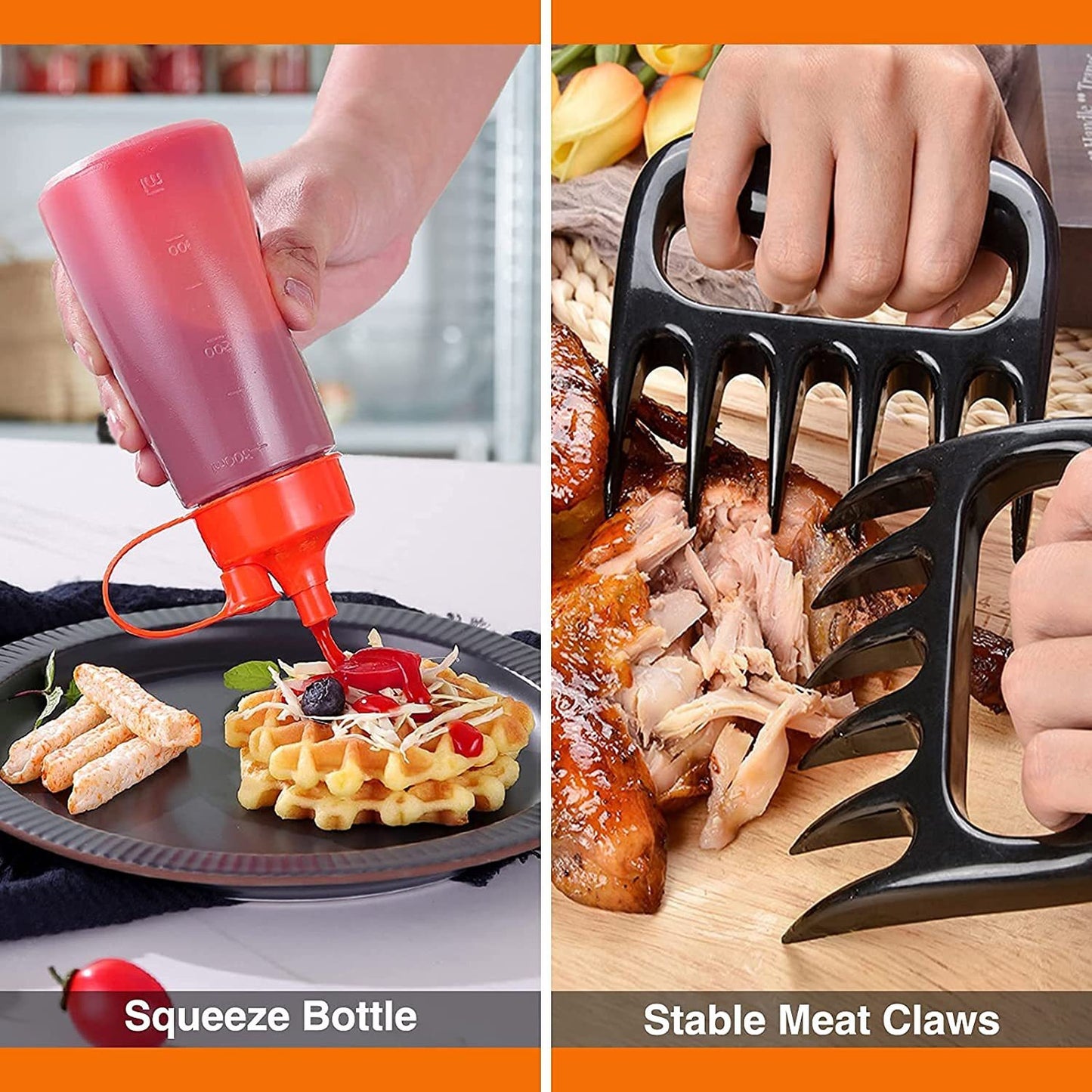 Stainless Steel 39-Piece BBQ Grilling Baking Utensil Kit Outdoor Cooking Tools
