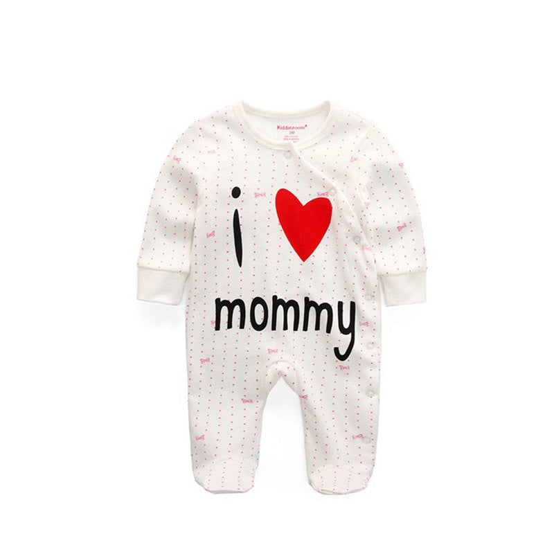 Newborn 100% Cotton Baby Jumpsuit | Neutral Infant Sleepwear | Ages 0-12 Months