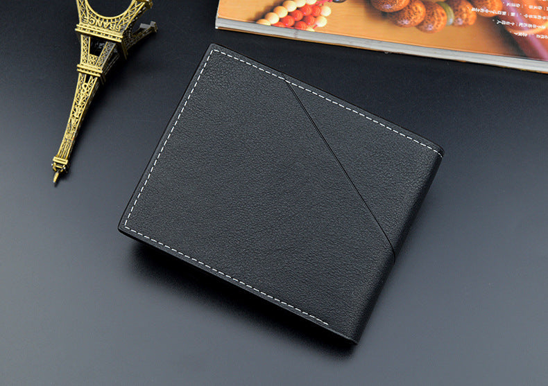 Men's Leather Men Wallet Slim RFID Blocking Credit Card Holder Secure Storage