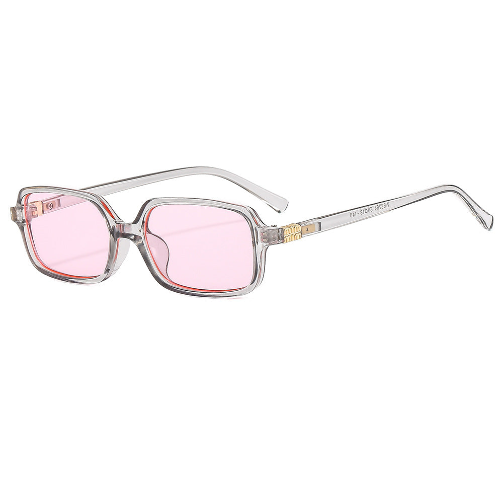 Square Frame Sunglasses Women UV Protection Stylish Durable Lightweight Eyewear