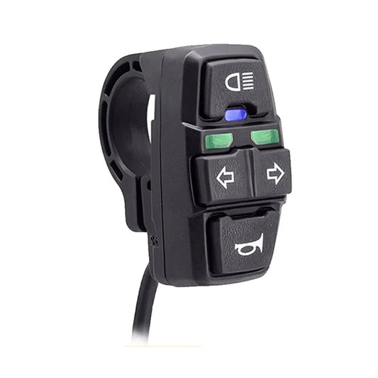 Electric Bike Scooter Handlebar Switch Multi-Function 1.5m Cable 36V 48V Control