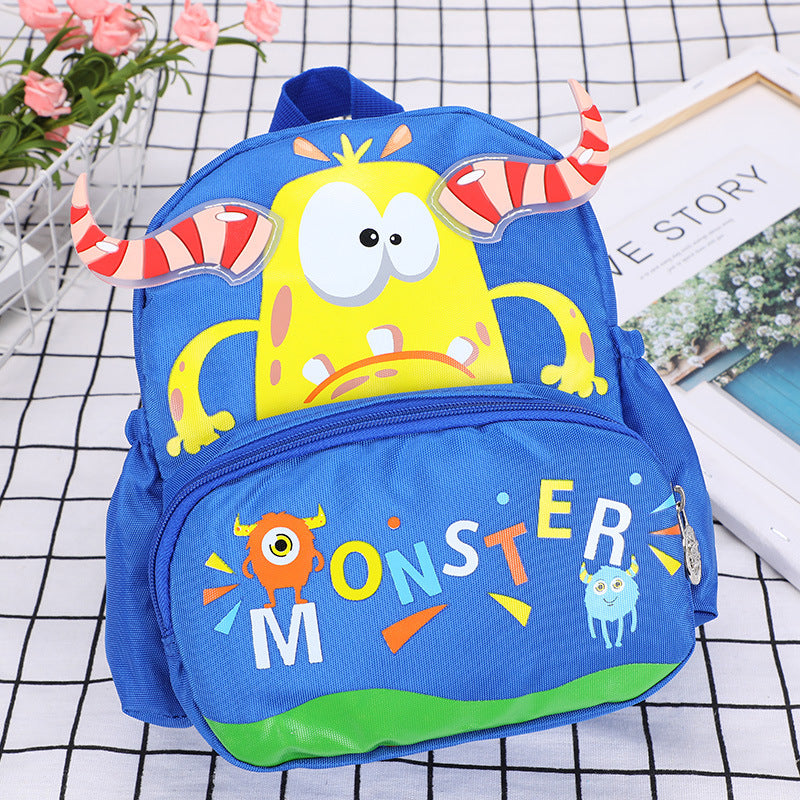 Primary School Lightweight Backpack Cartoon Durable Oxford Fabric Kids Rucksack