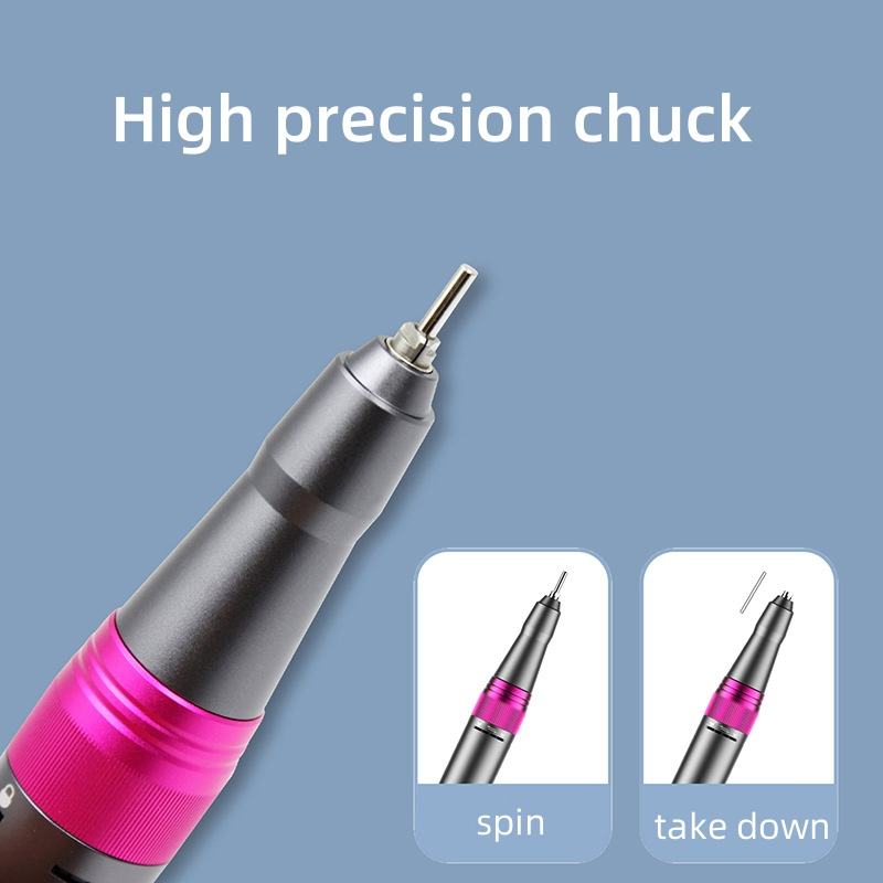 35k RPM Professional Nail Drill Table Polisher Gel Polishing Machine Salon Grade