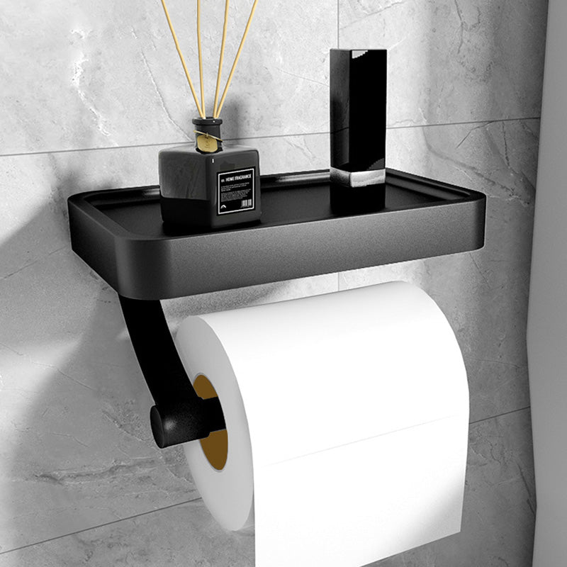 Wall Mounted Space Aluminium Paper Towel Dispenser Mobile Storage Organizer Rack