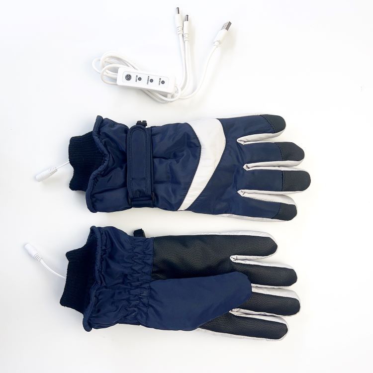 Heated Ski Gloves USB Electric Winter Waterproof Touchscreen Anti-Slip