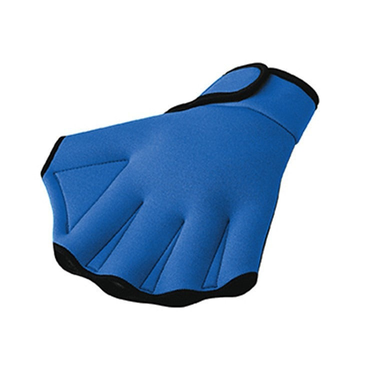Kids Swim Gloves Duck Feet Hand Fins Water Paddling Palms Swim Training Gear