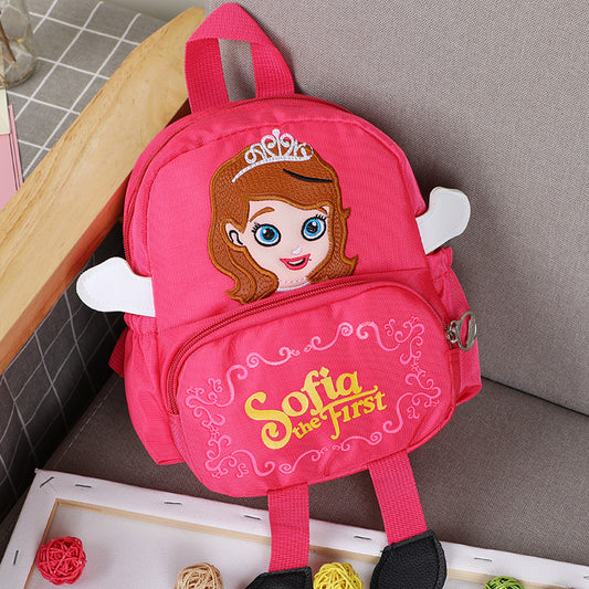 Princess School Backpack Lightweight Durable Kindergarten Rucksack Adjustable Straps