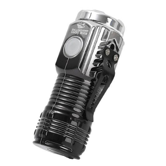 USB Rechargeable LED Flashlight Portable Multi-Mode Torch for Camping Fishing