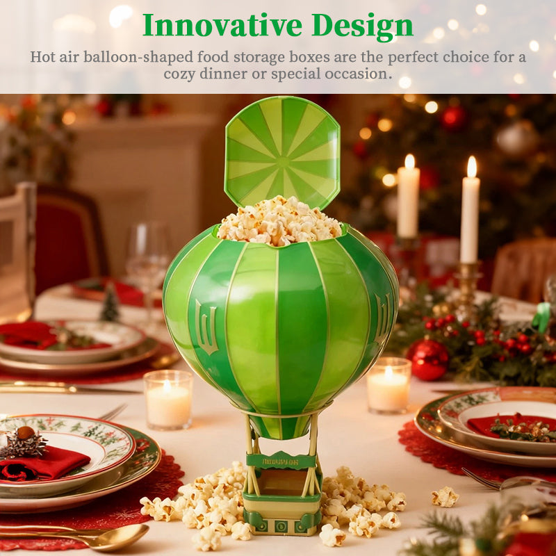 Hot Air Balloon Popcorn Casket Distinctive Home Storage Decorative Organizer