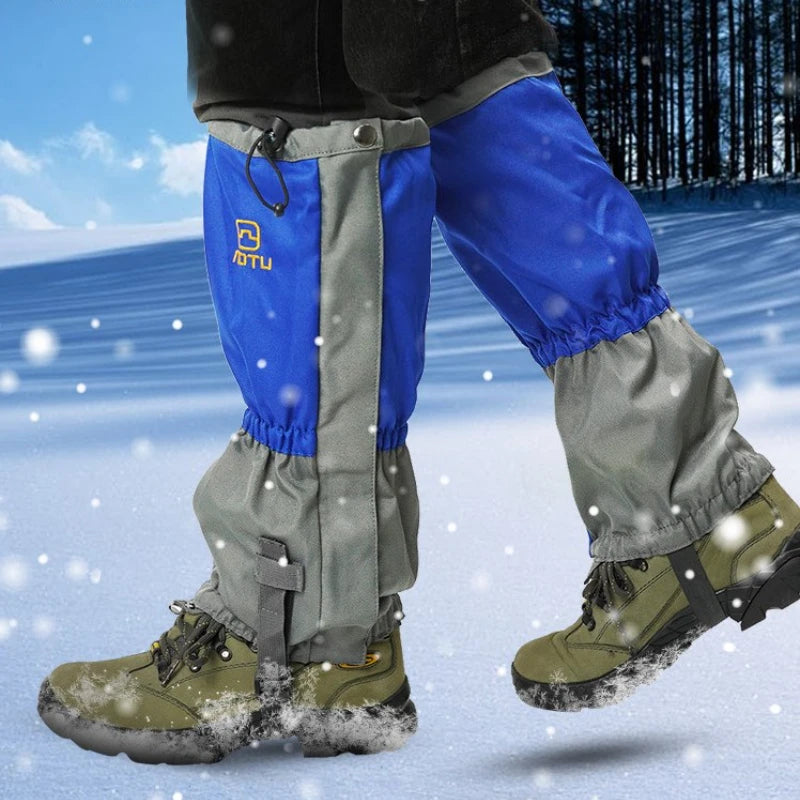 Waterproof Snowshoe Leg Gaiters Adjustable Outdoor Hiking Protection Unisex Gear