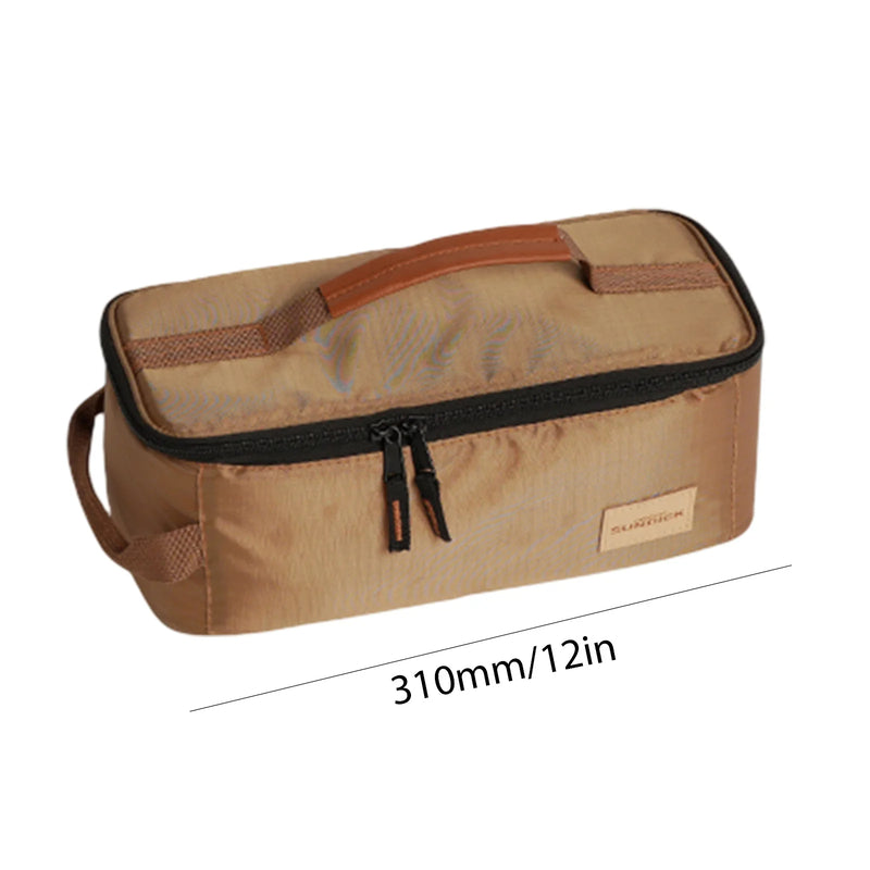 Outdoor Tableware Storage Bag Weather Resistant Large Camping Gear Organizer