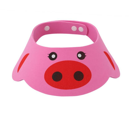 Adjustable Toddler Bath Cap, Baby Shower Shampoo Shield, Water Protection Hat