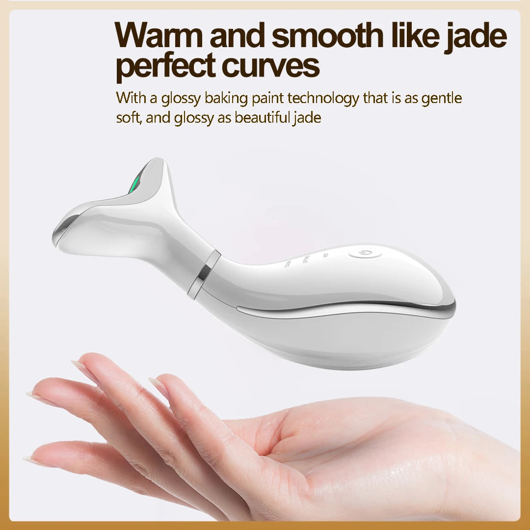 EMS Neck Face Lifting Machine Skin Tightening Massager LED Photon Facial Device