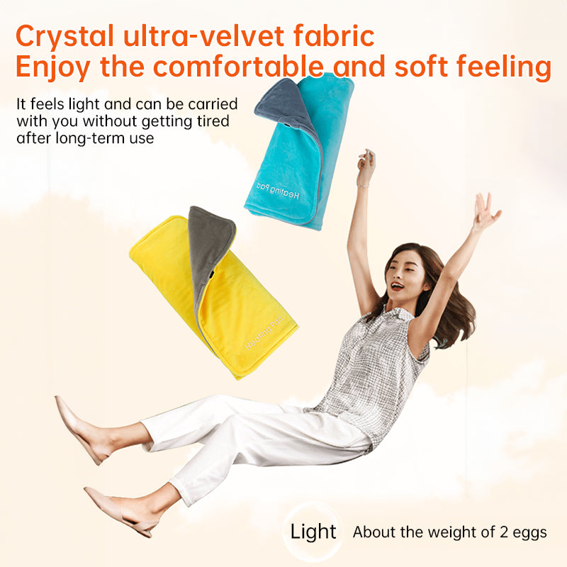 USB 5V Mini Electric Heating Mat 50x30cm Portable Durable Long Cable Blanket