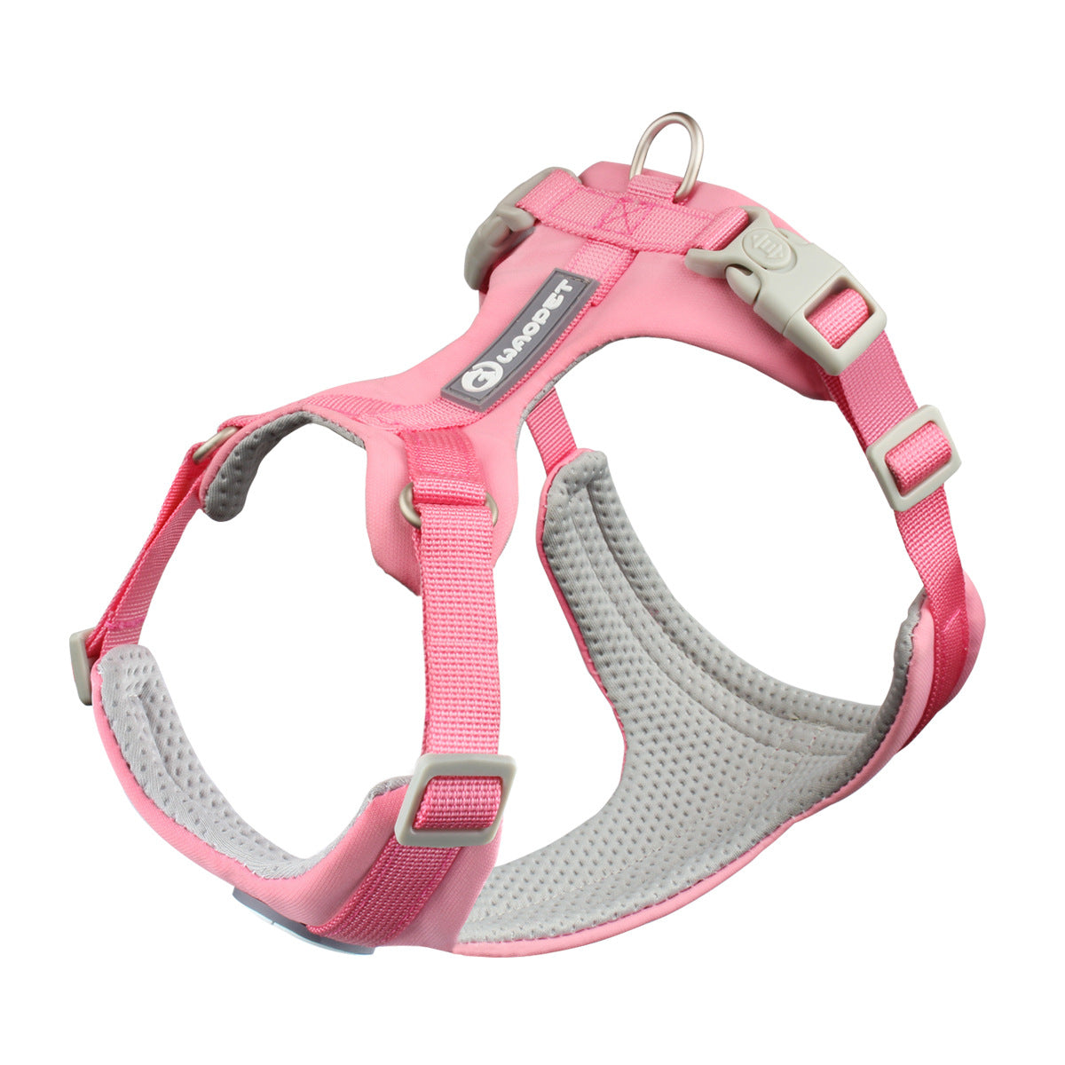 Lightweight Breathable Dog Harness Leash Set Adjustable Vest Reflective Design
