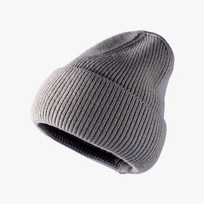 Unisex Knitted Beanie Hat for Winter and Autumn, Warm Outdoor Fashion Accessory