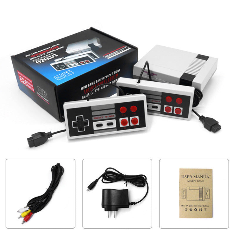 NES620 8-Bit Home Entertainment Video Gaming System Dual Player Game Controllers