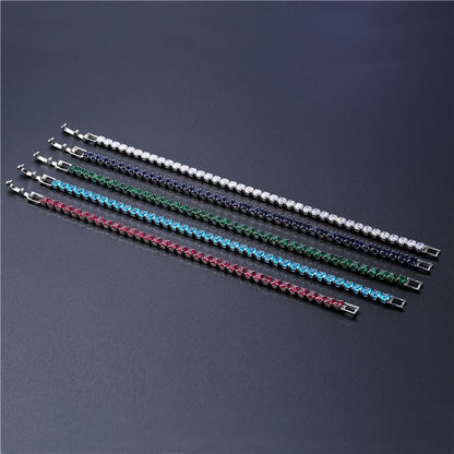 Men's Hip Hop Bracelet Jewelry Micro-set Zircon Bracelet Women