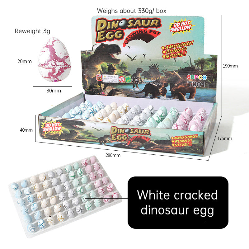Dinosaur Egg Hatchable Toy Water Expansion Simulation Learning Gift for Children