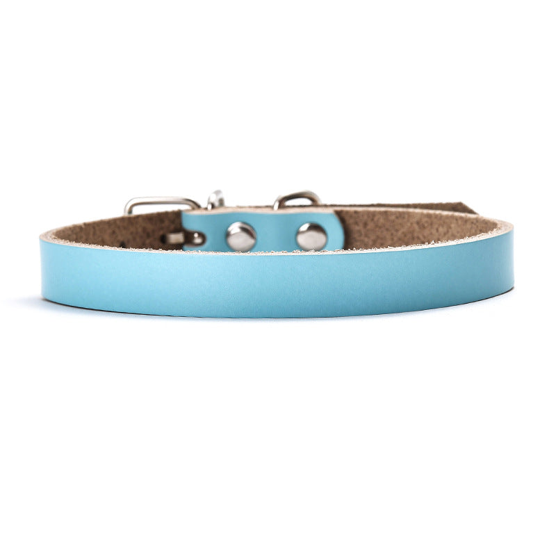 Pet Supplies Real Leather Dog Collars Pure Leather Dog Collars Dog Chains