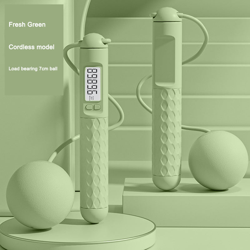Digital Exercise Skipping Rope Calorie Counter Speed Control Workout Accessory