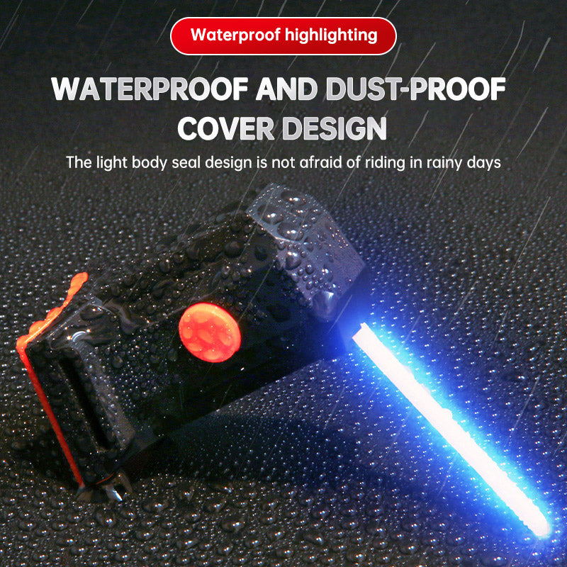 USB Rechargeable LED Bike Tail Light Multi-Colour High Visibility Safety Gear