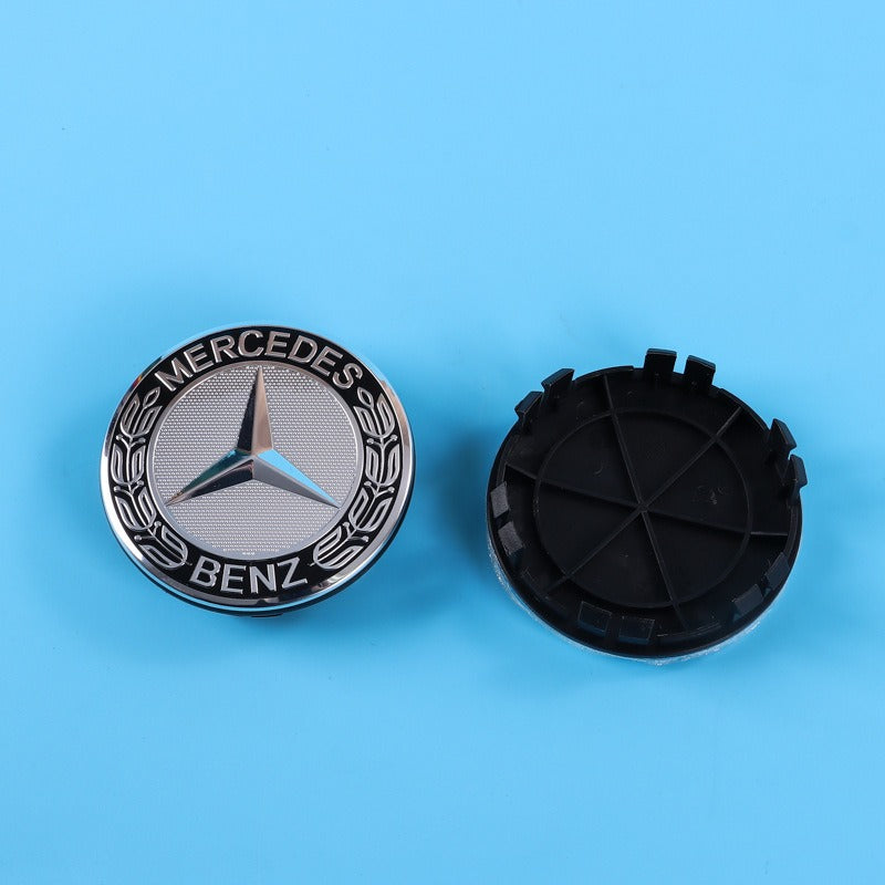 75mm Wheel Centre Cap Cover Fits Mercedes Benz Caps Hub Blue Red