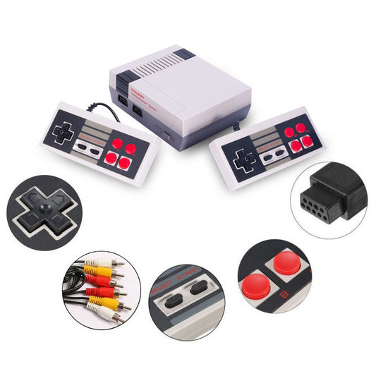 NES620 8-Bit Home Entertainment Video Gaming System Dual Player Game Controllers