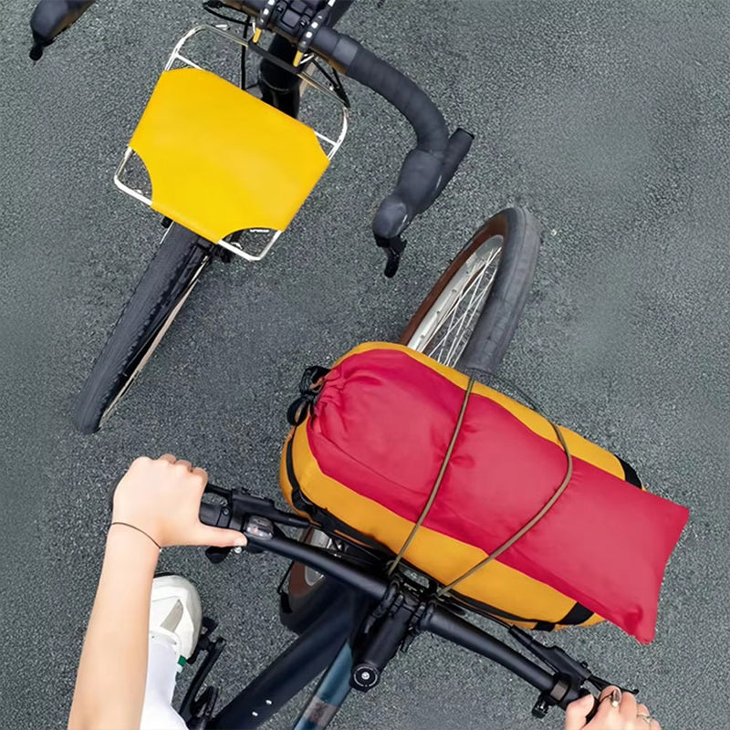 Robust Folding Front Bike Rack Basket Secure Carrier for Mountain Bike Storage