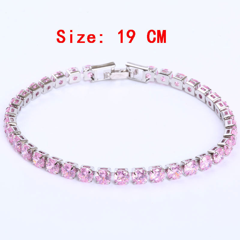 Men's Hip Hop Bracelet Jewelry Micro-set Zircon Bracelet Women