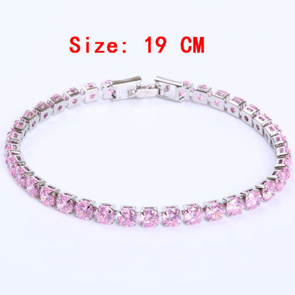 Men's Hip Hop Bracelet Jewelry Micro-set Zircon Bracelet Women
