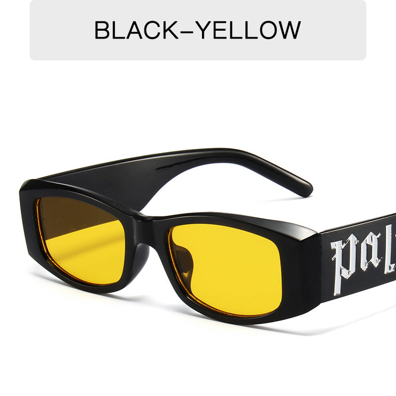 Square Frame Acrylic Lens Non-Polarised UV400 Sunglasses for Daily Sun Safety
