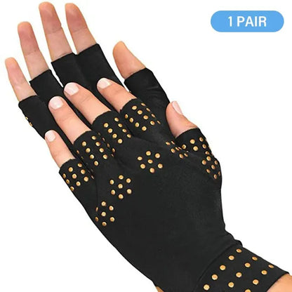 Magnetic Therapy Gloves Support Arthritis Pain Relief Joint Health Wrist Comfort
