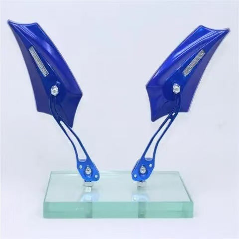 Electric Vehicle Motorcycle Aluminum Alloy 8mm Thread Rearview Mirror Bundle
