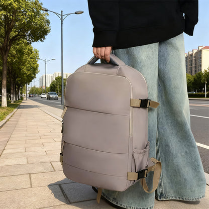 Waterproof Laptop Backpack: Airplane-Approved Carry-On for Travel, School & Work