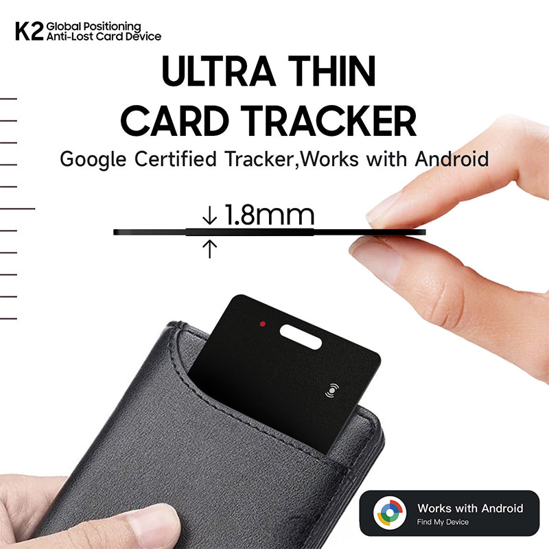 Android Bluetooth Tracker Card Google Find My Support Key Luggage Pet Locator