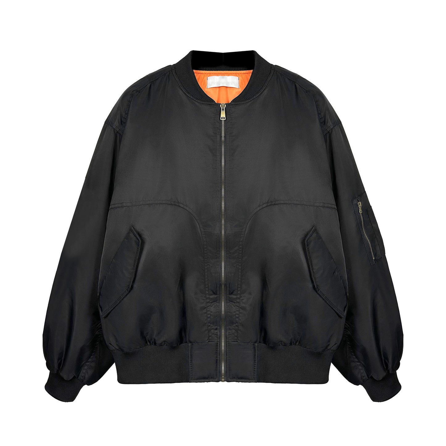 Unisex Casual Winter Cotton Jacket Short Wide Fit Zip Fastening Mens Womens