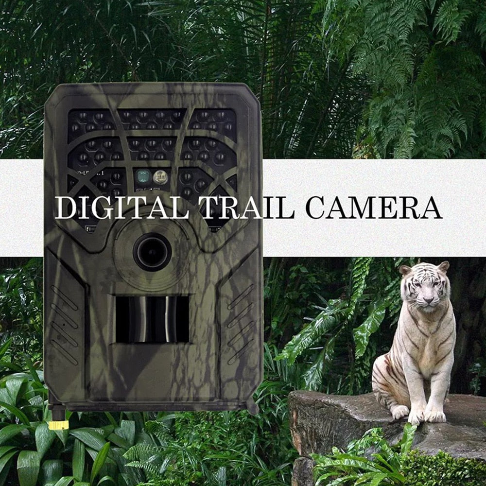 PR300C 720P HD Trail Camera Outdoor Wildlife Monitoring Night Vision Waterproof
